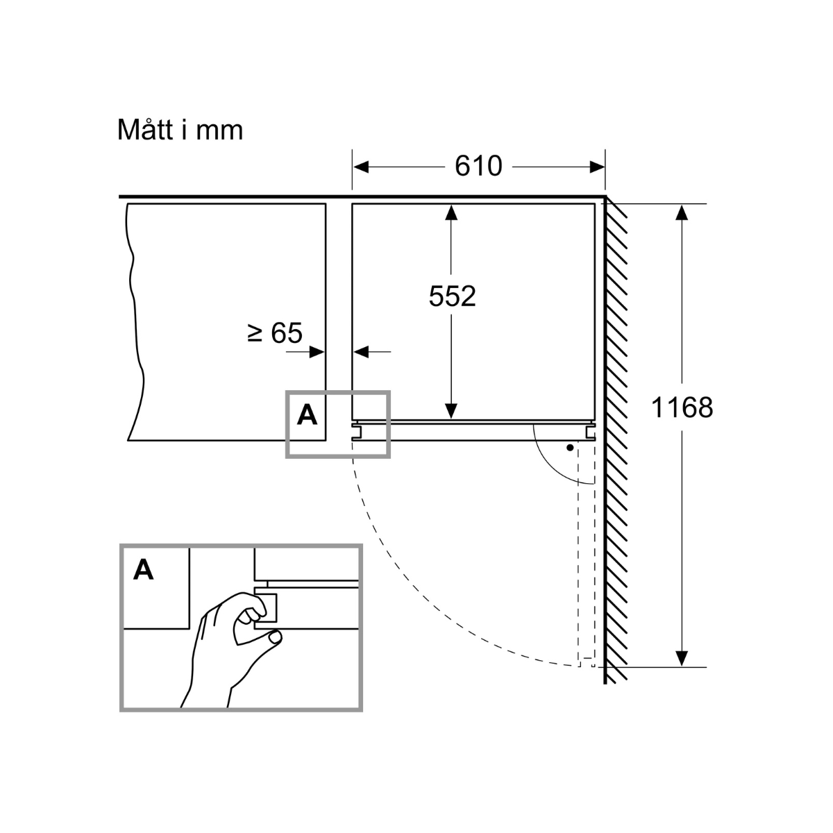 Siemens vinkyl KW36KATGA