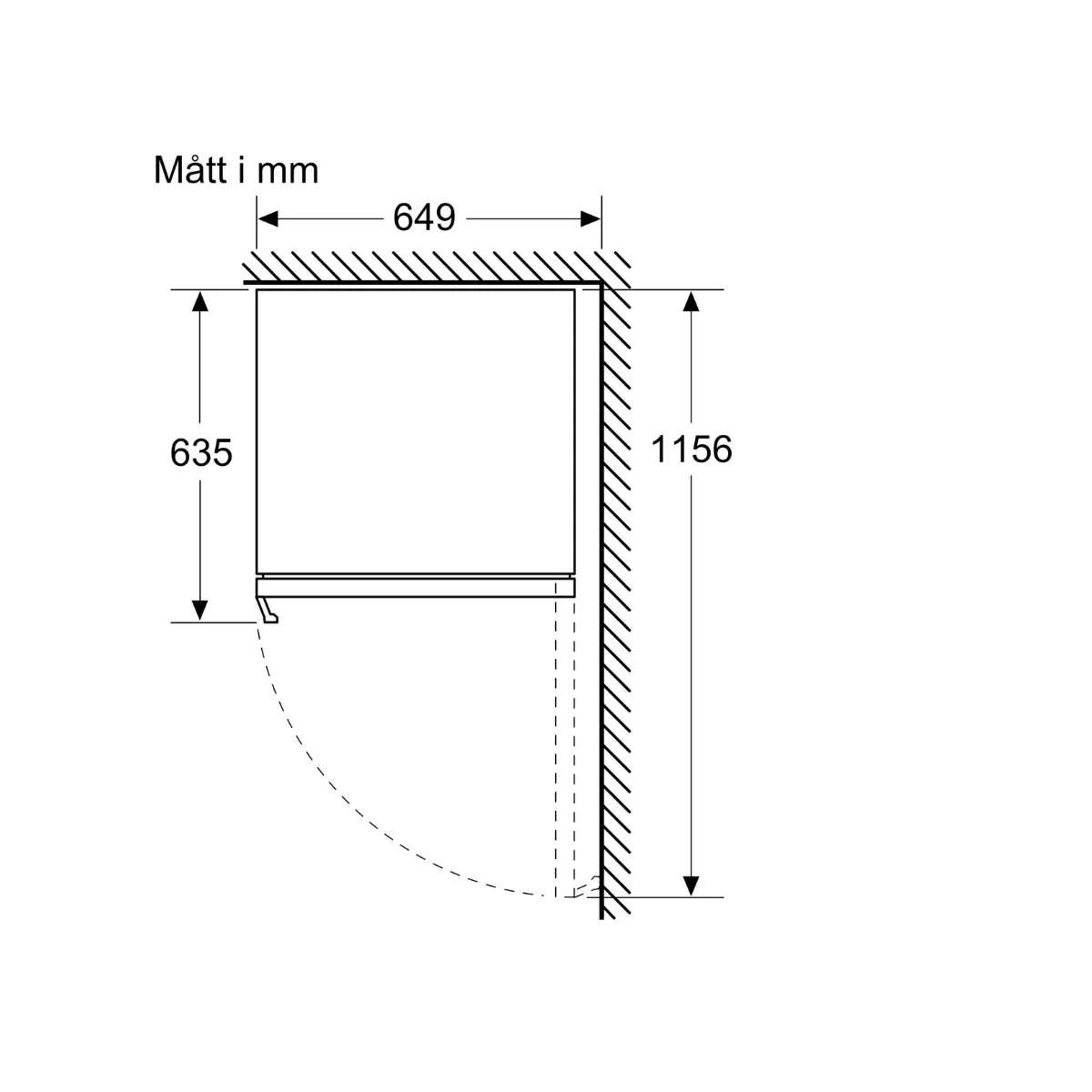 Bosch KUW21AHG0 Serie 6, Vinkylskåp