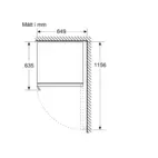 Bosch KUW21AHG0 Serie 6, Vinkylskåp