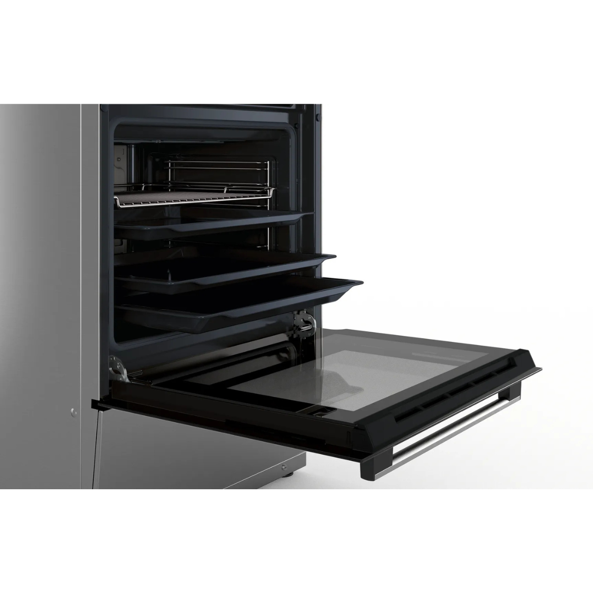 Bosch spis HLN39A050U med induktionshäll Rostfritt stål