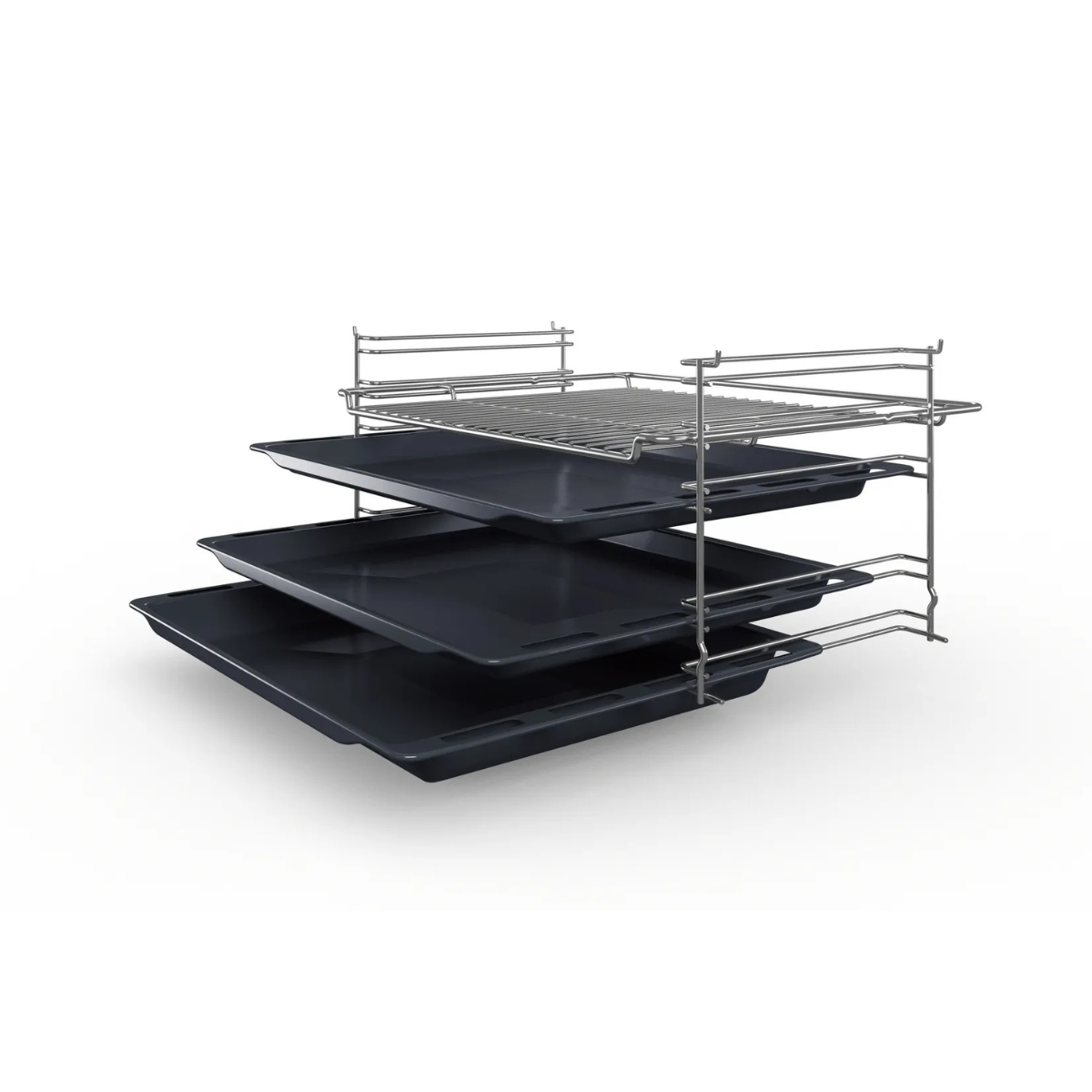 Bosch spis HLN39A050U med induktionshäll Rostfritt stål