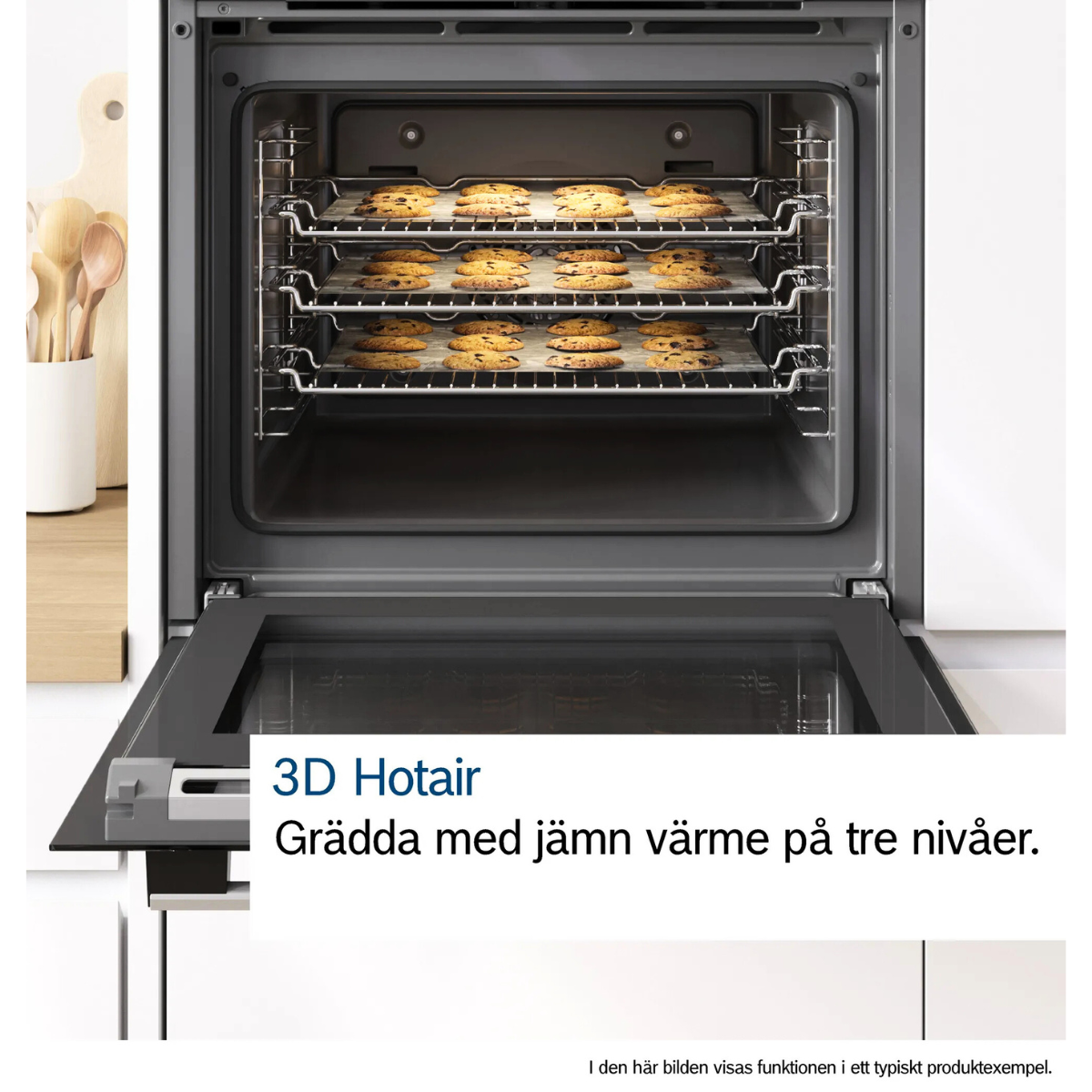 Bosch spis HLN39A050U med induktionshäll Rostfritt stål