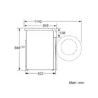 Siemens  iQ700 Kombinerad tvätt och tork 10,5/6 kg WN54C2A0DN