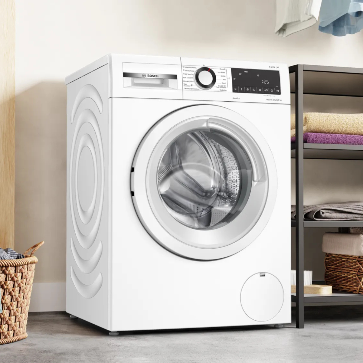 Bosch Serie 4 kombinerad tvätt/tork 9/5 kg WNA144VLSN