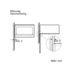 Bosch mikrovågsugn BFL554MB0