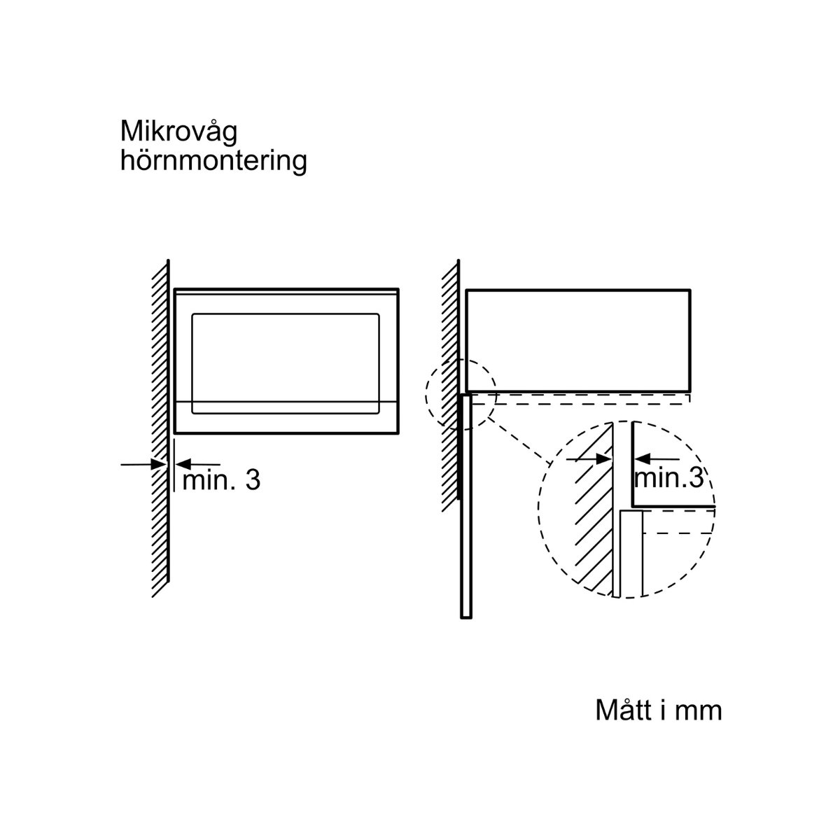 Bosch mikrovågsugn BFL524MS0