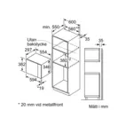 Bosch mikrovågsugn BFL524MS0