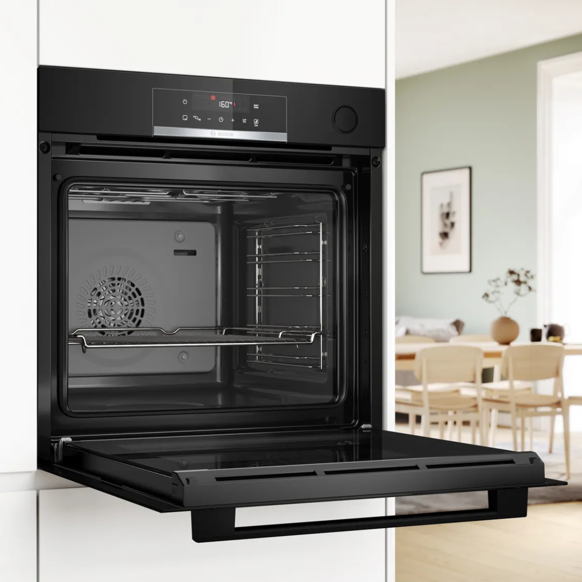 Bosch HRG532BB3 Serie 4 inbyggnadsugn med ångfunktion