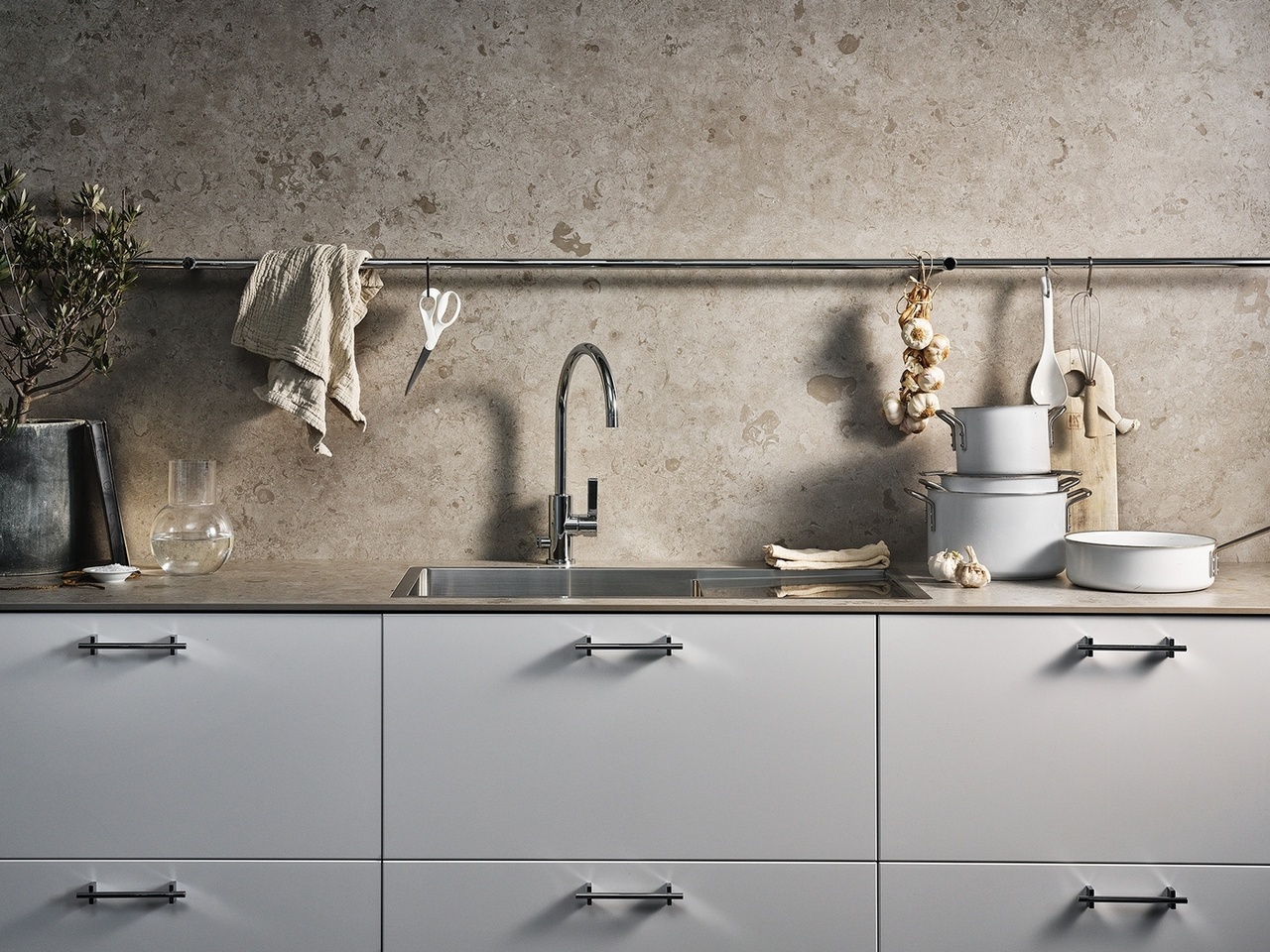 Bricmate Norrvange Light Grey 12mm