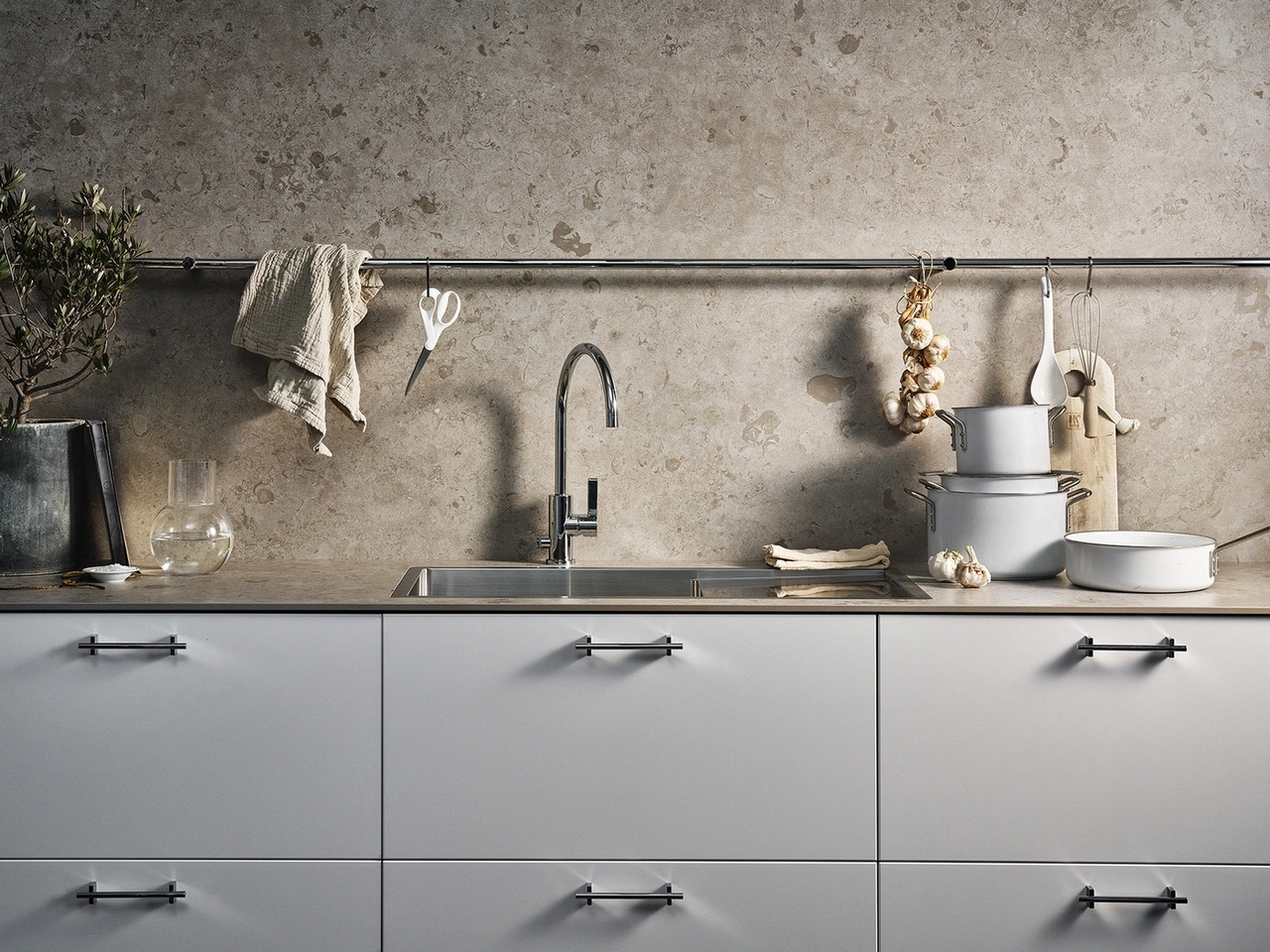 Bricmate Norrvange Light Grey 12mm