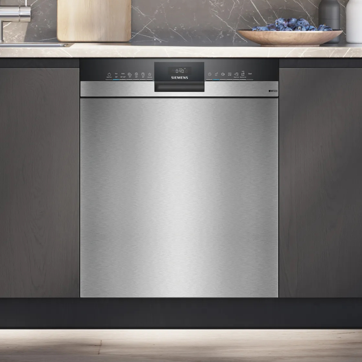 Siemens SN45ZS08CE Underbyggd diskmaskin