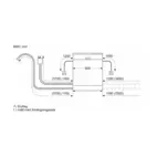 Siemens SN45ZS08CE Underbyggd diskmaskin