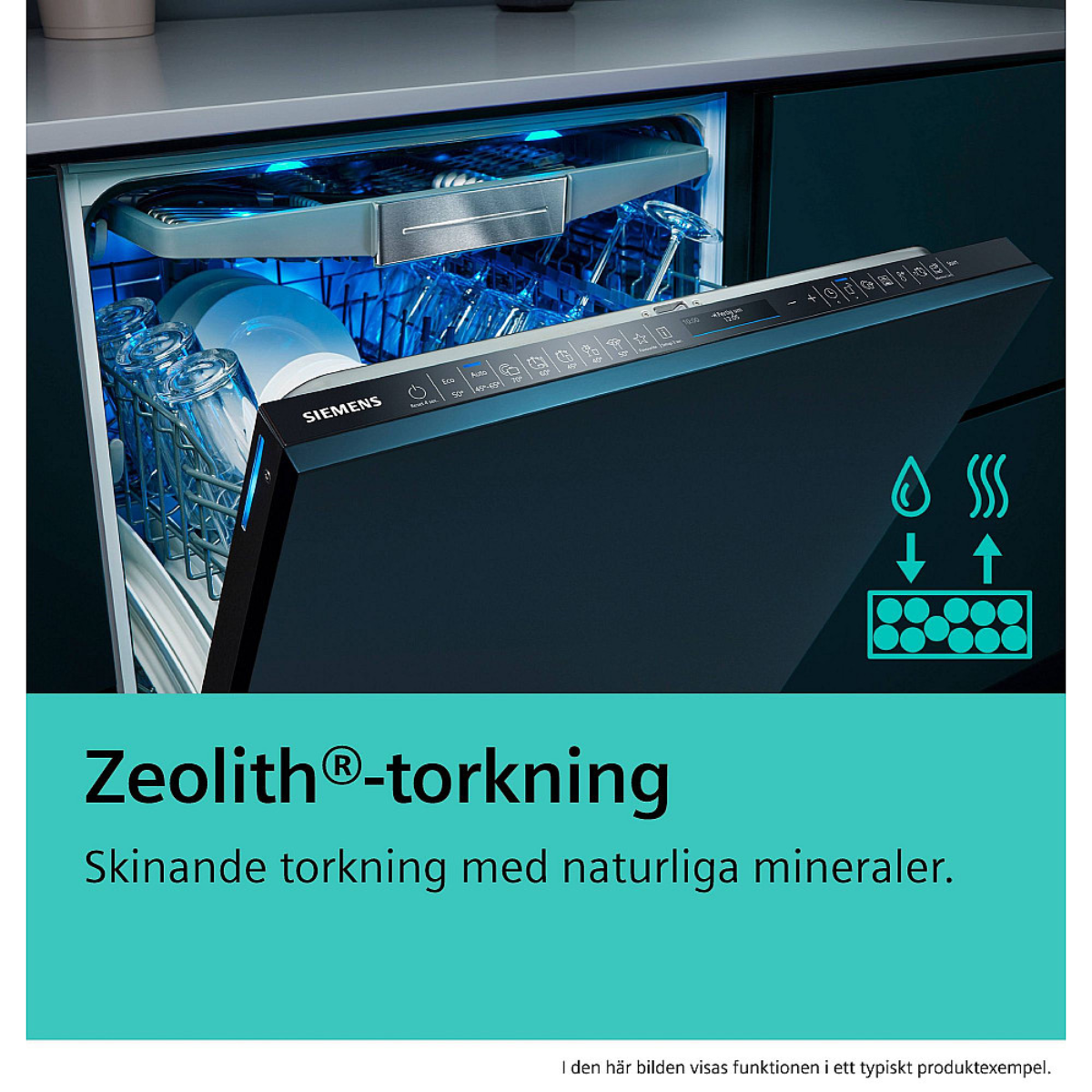 Siemens SN15ZW01CS Underbyggd diskmaskin