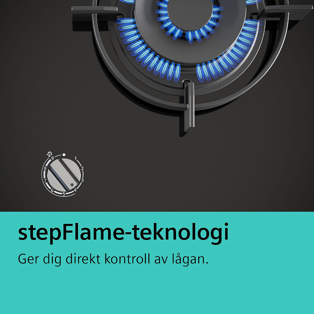 Siemens ER3A6BB70 iQ700, gashäll 30cm