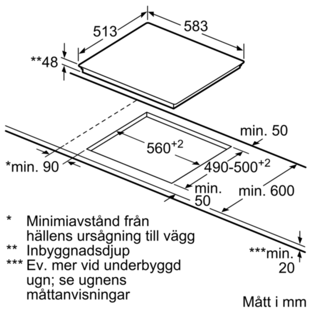 Siemens häll ET645FNN1E 60cm