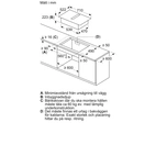 Siemens ED751HQ26E Induktionshäll med inbyggd fläkt, 70 cm, utan ram