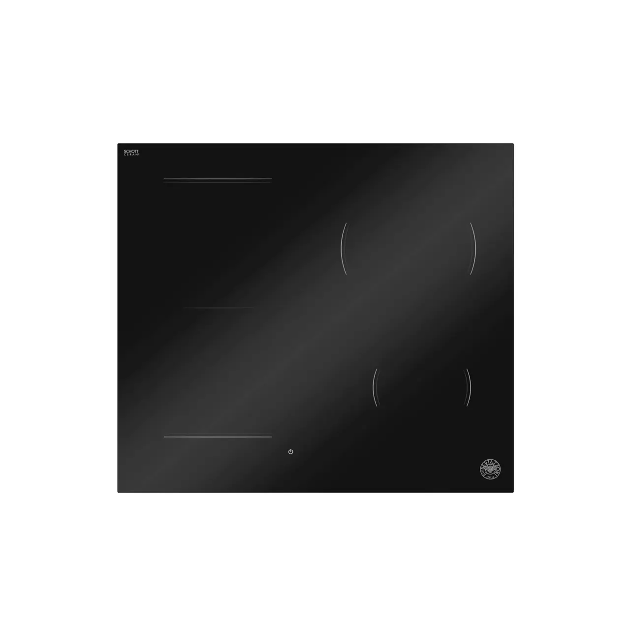 Bertazzoni Premium Induktionshäll, 60 cm, 4 zoner (1 Flex) samt invisible slider