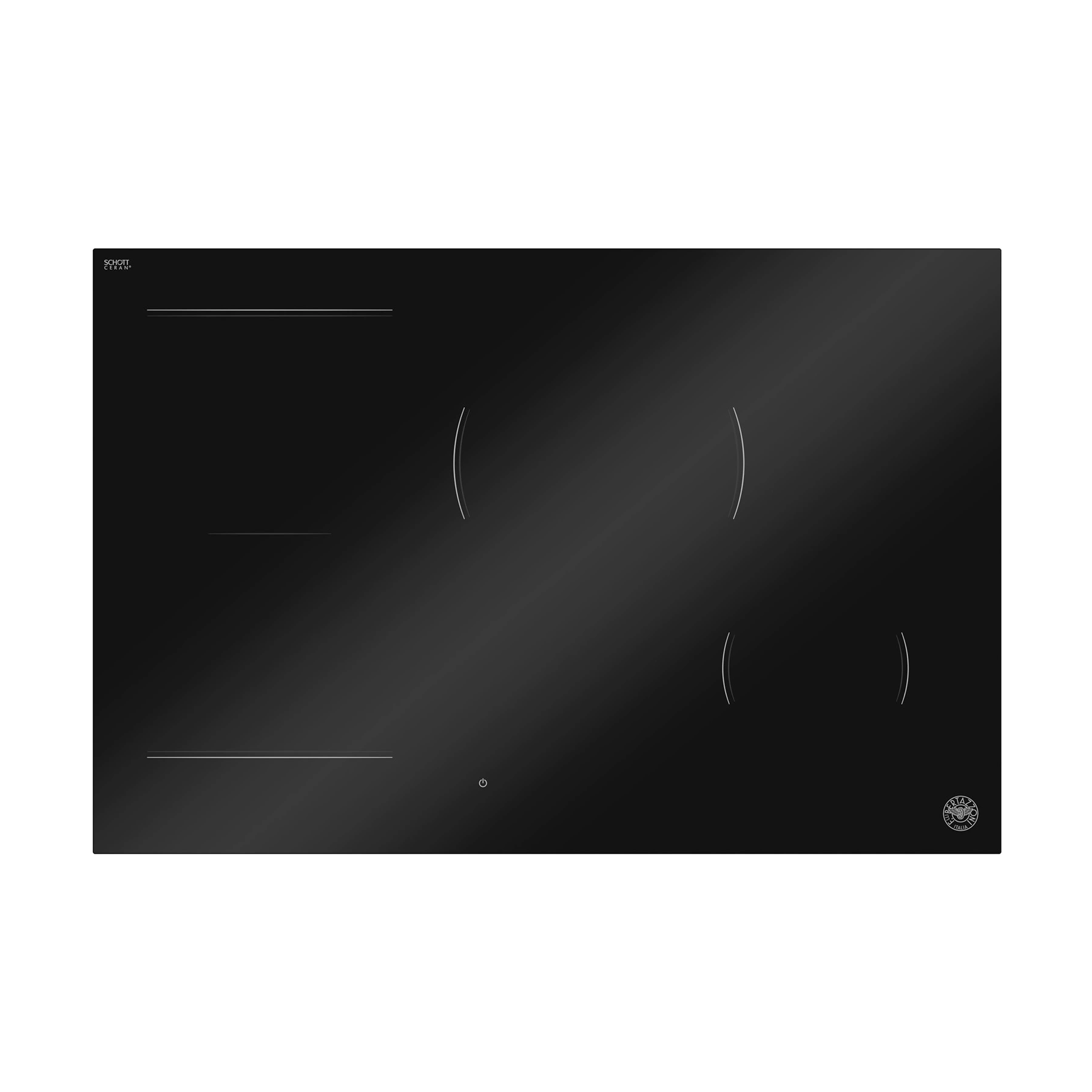 Bertazzoni Premium Induktionshäll, 78 cm, 4 zoner (1 Flex) samt invisible slider