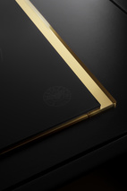 Bertazzoni Premium Induktionshäll, 90 cm, 5 zoner (1 Flex), Guld-ram