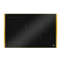 Bertazzoni Premium Induktionshäll, 78 cm, 4 zoner (1 Flex), guld-ram