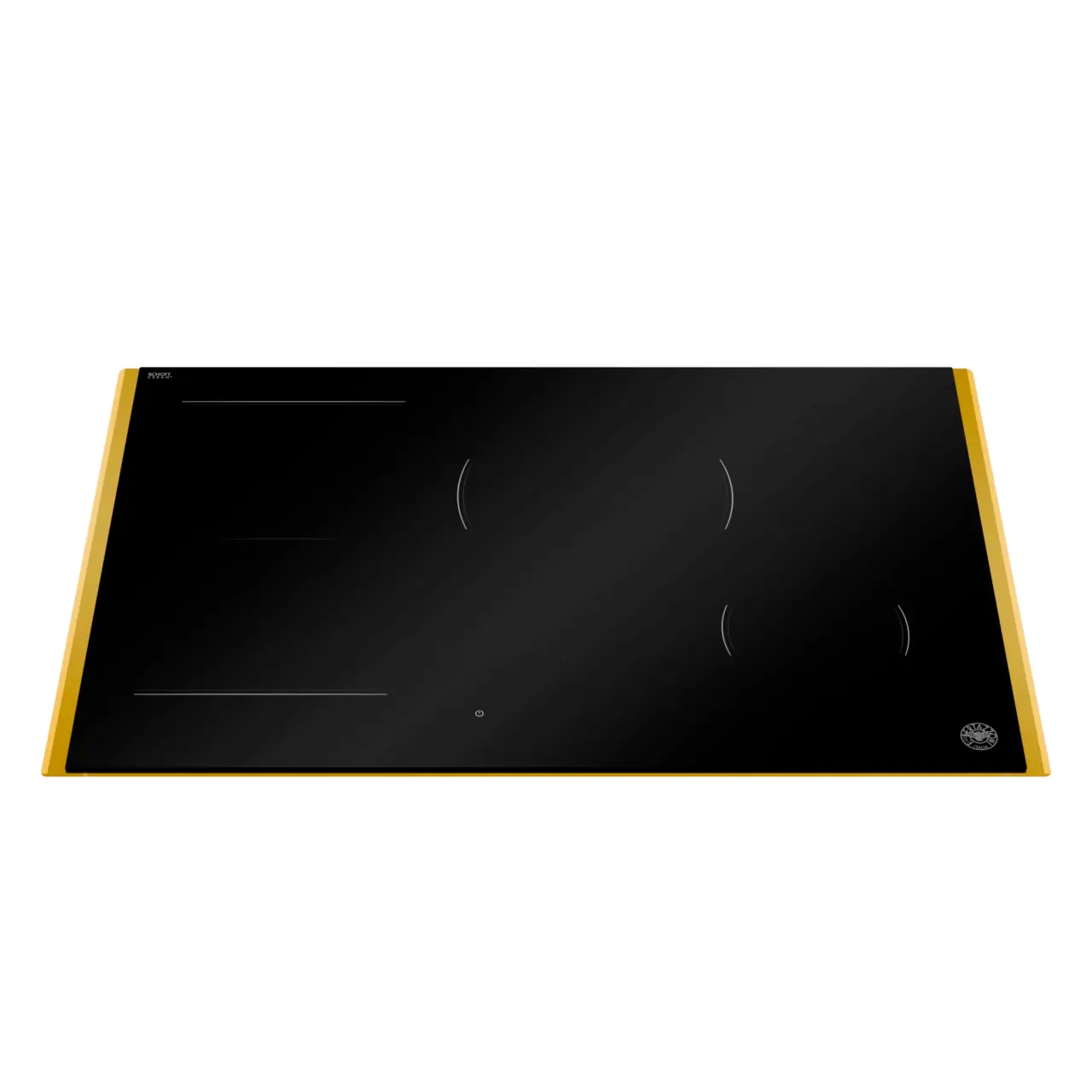 Bertazzoni Premium Induktionshäll, 78 cm, 4 zoner (1 Flex), guld-ram