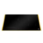 Bertazzoni Premium Induktionshäll, 78 cm, 4 zoner (1 Flex), guld-ram
