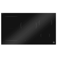Bertazzoni Premium Induktionshäll, 90 cm, 5 zoner (1 Flex) samt invisible slider Utan ram