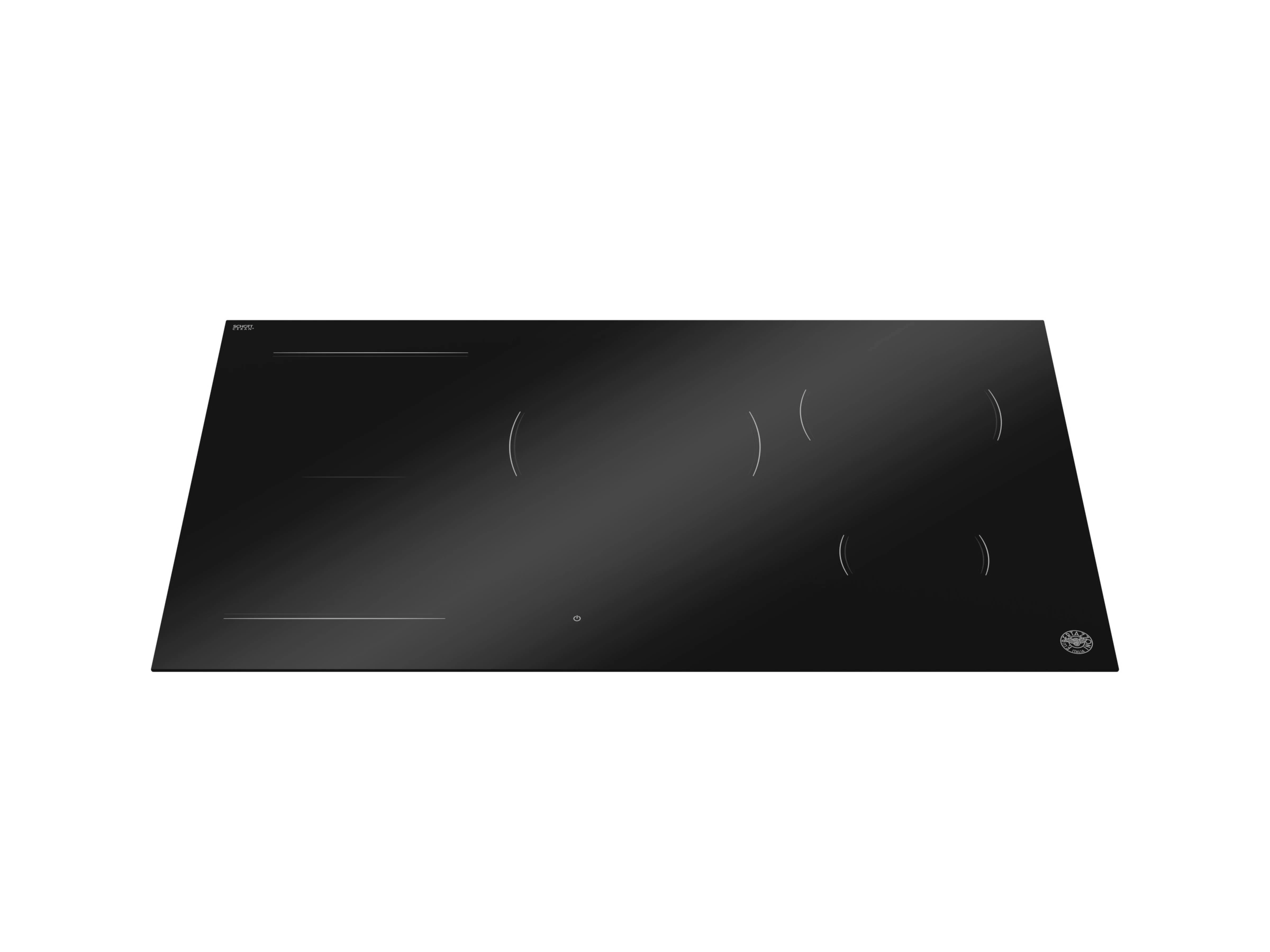 Bertazzoni Premium Induktionshäll, 90 cm, 5 zoner (1 Flex) samt invisible slider Utan ram