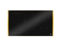 Bertazzoni Premium Induktionshäll, 90 cm, 5 zoner (1 Flex), Guld-ram