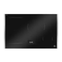 Bertazzoni Super-Premium Induktionshäll, 78 cm, TFT display, 4 zoner (1 Flex) +