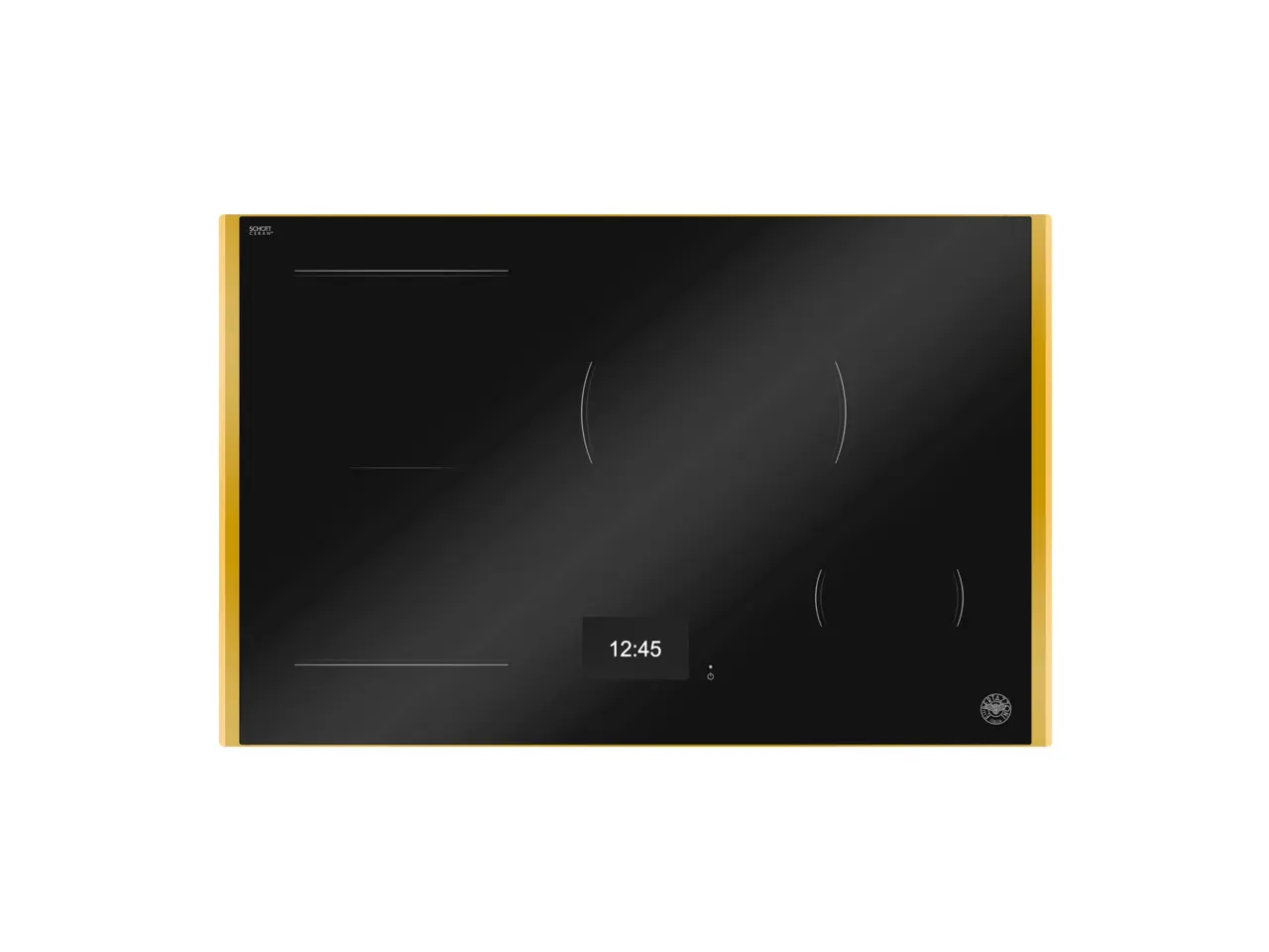 Bertazzoni Super-Premium Induktionshäll, 78 cm, TFT display, 4 zoner (1 Flex) +