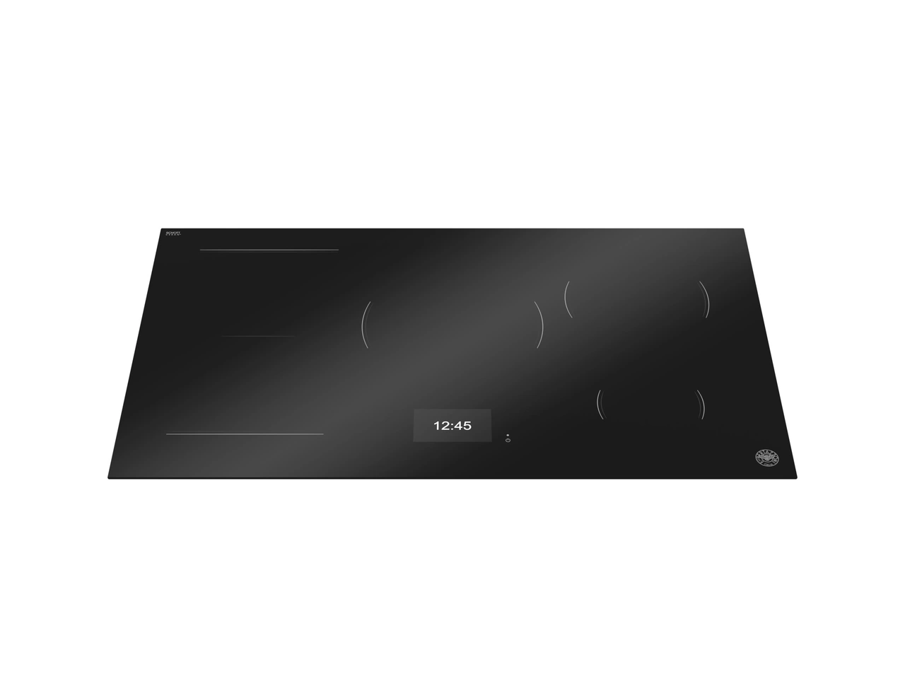 Bertazzoni Super-Premium Induktionshäll, 90 cm, TFT display, 5 zoner (1 Flex) Utan ram