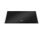 Bertazzoni Super-Premium Induktionshäll, 90 cm, TFT display, 5 zoner (1 Flex) +