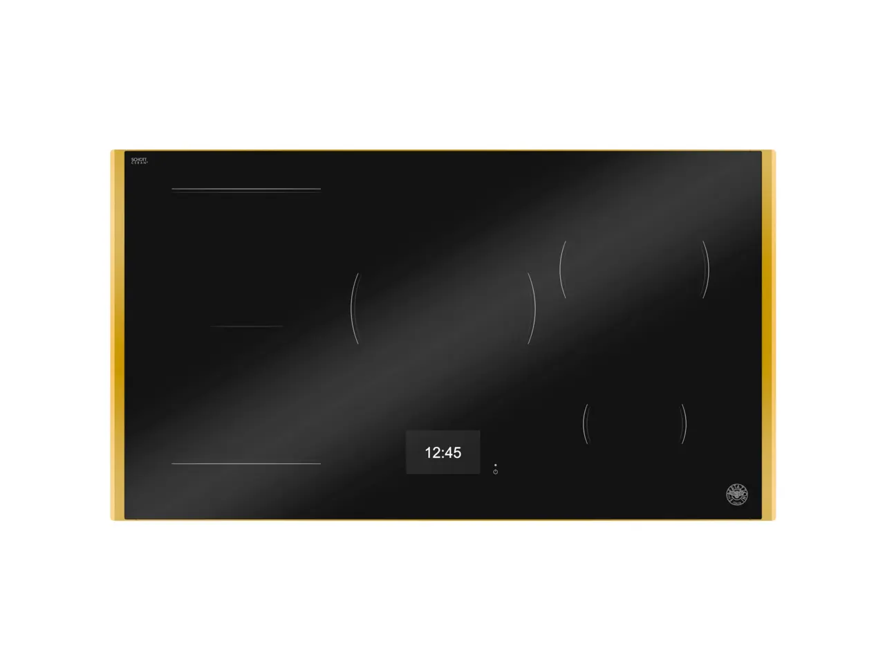 Bertazzoni Super-Premium Induktionshäll, 90 cm, TFT display, 5 zoner (1 Flex) +