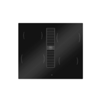 Bertazzoni Induktionshäll med integrerad fläkt, 60 cm, 4 zoner