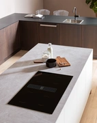 Bertazzoni Induktionshäll med integrerad fläkt, 83 cm, 4 zoner