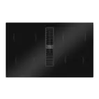 Bertazzoni Induktionshäll med integrerad fläkt, 83 cm, 4 zoner