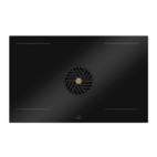 Bertazzoni Induktionshäll med integrerad fläkt, 83 cm, 4 zoner (2 flex)