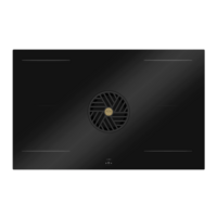 Bertazzoni Induktionshäll med integrerad fläkt, 83 cm, 4 zoner (2 flex)