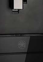 Bertazzoni Integrerad kaffemaskin, svart glas, Modern-series