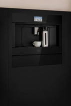 Bertazzoni Integrerad kaffemaskin, svart glas, Modern-series