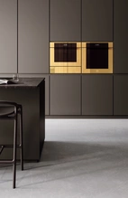 Bertazzoni Ugn med pyrolys TFT, guld, blank, Modern-series