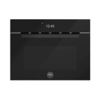 Bertazzoni Kombiugn med mikro, TFT, svart glas, Modern-series Svart Glas
