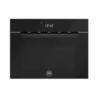 Bertazzoni Kombiugn med mikro, TFT, svart glas, Modern-series Svart Glas