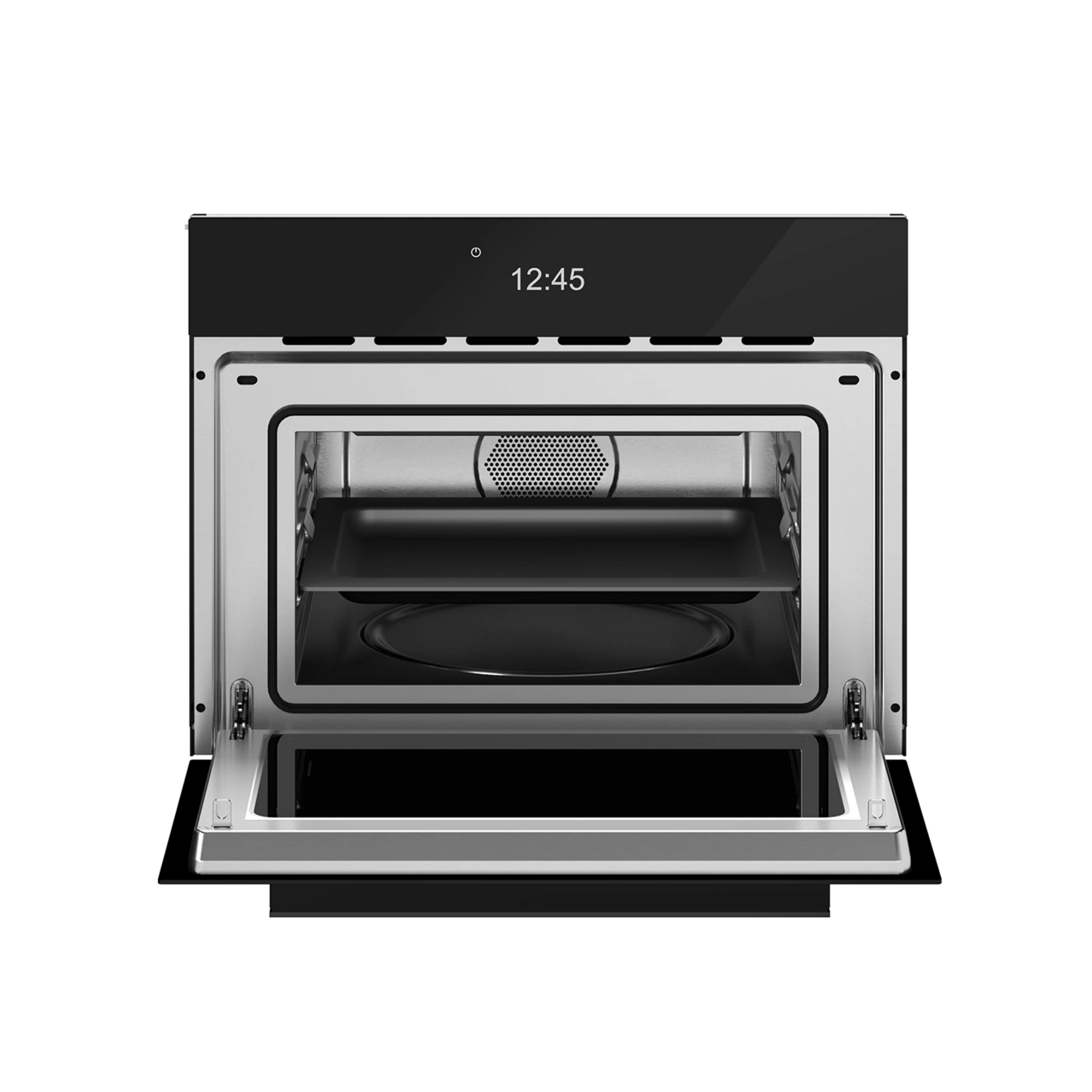 Bertazzoni Kombiugn med mikro, TFT, svart glas, Modern-series Svart Glas