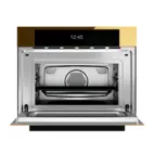 Bertazzoni Kombiugn med mikro, TFT, guld blank, Modern-series