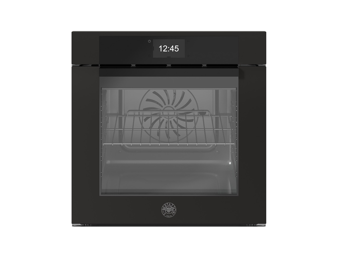 Bertazzoni Ångugn med pyrolys TFT, carbonio, Modern-series