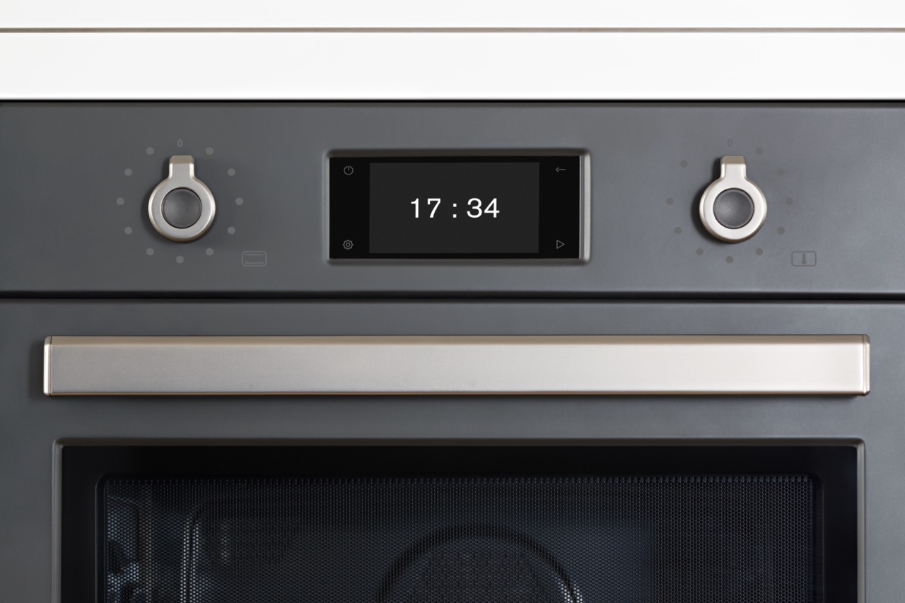 Bertazzoni Ugn med pyrolys TFT, carbonio, Professional-series