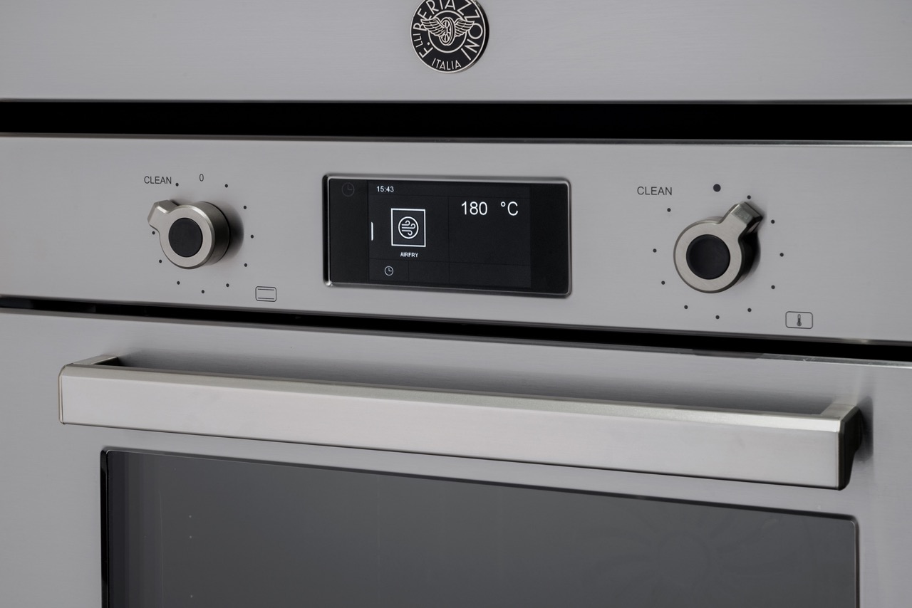 Bertazzoni Ångugn med pyrolys TFT, rostfri, Professional-series