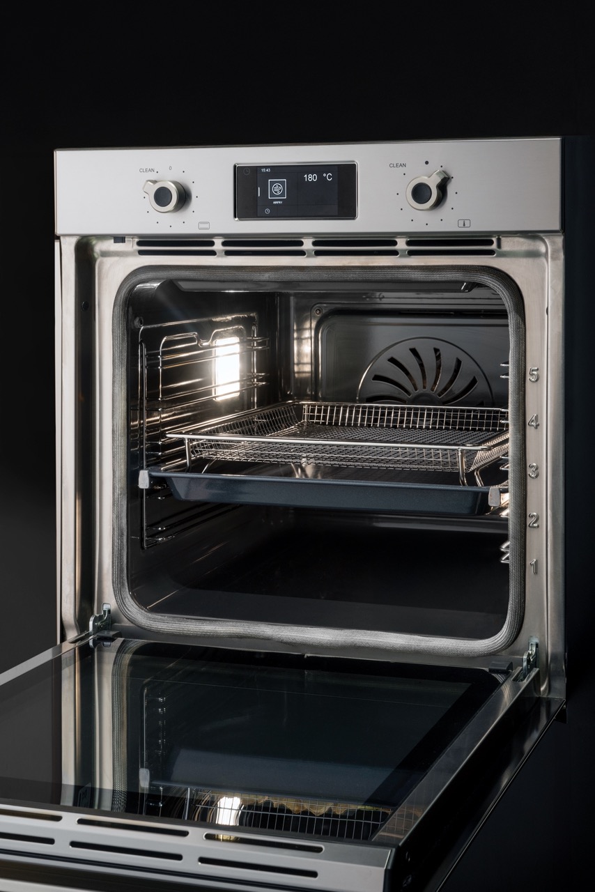 Bertazzoni Ångugn med pyrolys TFT, rostfri, Professional-series